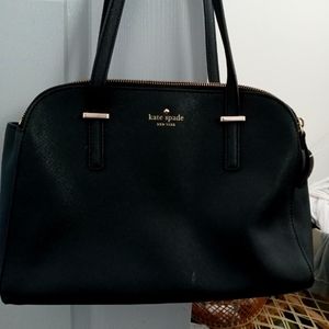 Kate Spade black leather purse